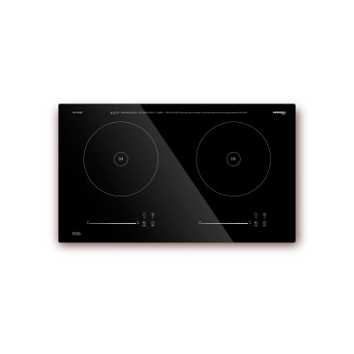 GERMAN POOL GIC252DB 70cm 5200W 2-Rings Built-in Induction Cooker Built in Induction cooker