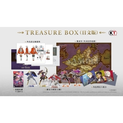 NINTENDO 任天堂 Switch FIRE EMBLEM 無雙 風花雪月 豪華版 Treasure Box - Switch 1 & 2 主機適用 遊戲軟件