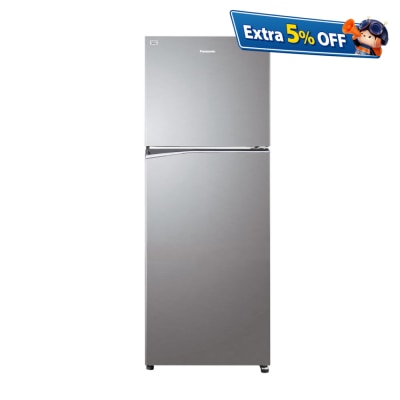 PANASONIC NRTV341B 325L Top Freezer 2-Door Refrigerator Fridge (includes unpacking and moving appliance service)