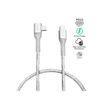 inno3C 創品 i-60C-03 Type-C to Type-C 60W L-shape 線 (0.3米)