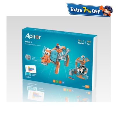 APITOR SuperBot STEAM編程學習10合1機械人 Apitor Robot S