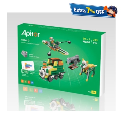 APITOR SuperBot STEAM編程學習20合1機械人 Apitor Robot Q