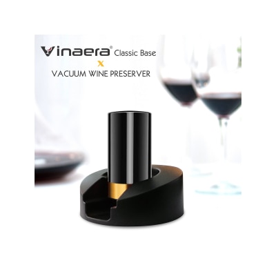 VINAERA 多功能基座 + 红酒真空保存器