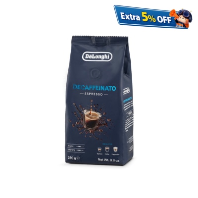 DELONGHI DLSC603 DECAFFEIN COFFEE BEANS 250G