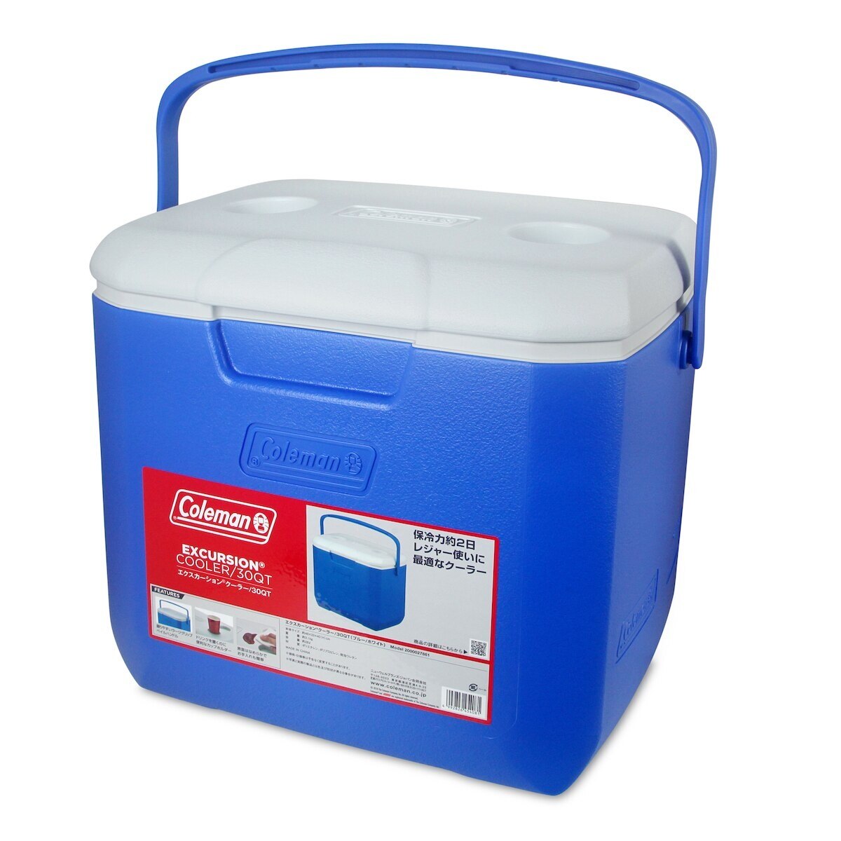 その他 SOPH - FCRB COLEMAN EXCURSION COOLER Coleman 30-Quart Excursion Cooler (Blue/White) 3000001842 B&H