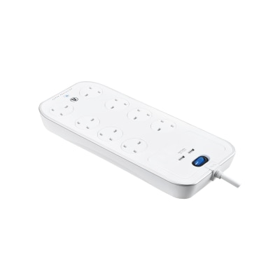 Masterplug SRGSU83PW Power Strip