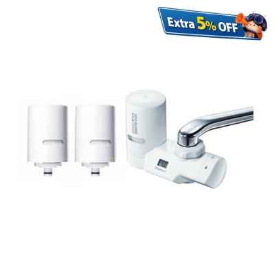 Cleansui EF203 水龍頭安裝型濾水器連濾水芯(額外兩個EFC21)套裝