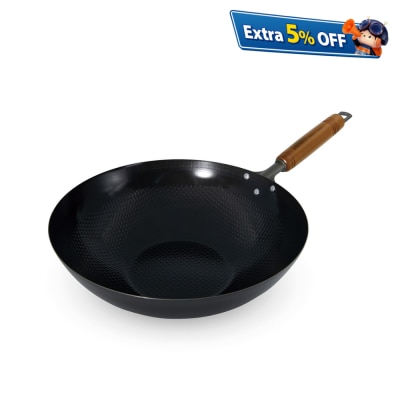 Summit TSUBAME IH Textured Iron Frying Pan 30cm