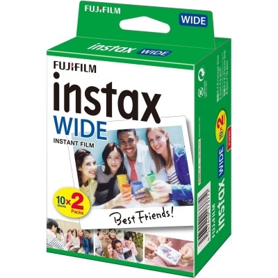 FUJIFILM 富士 instax Wide 即影即有菲林相紙孖裝 (10張x2)