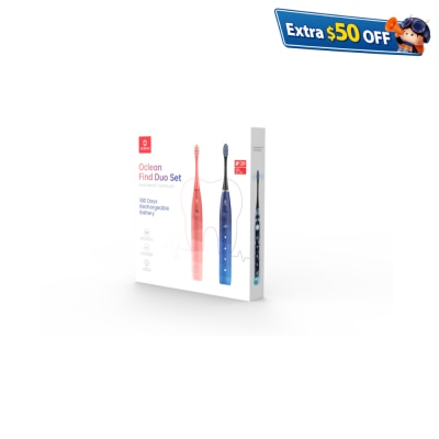 Oclean C01000352 Find Duo Set Sonic Electric Toothbrush