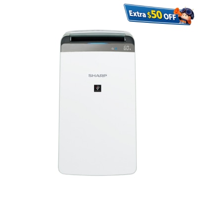 SHARP DW-P22A-W 22L Plasmacluster Inverter Dehumidifier