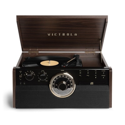 Victrola The Empire 6合1 蓝牙黑胶唱机扬声器