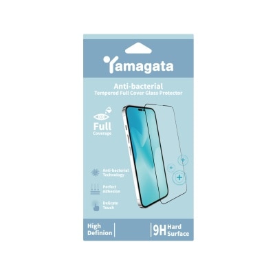 YAMAGATA 山形 iPhone 14 Pro Max抗菌全覆盖钢化玻璃保护贴