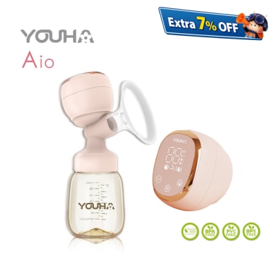 Youha优合 Aio电动吸奶器和哺乳按摩器