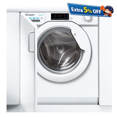 CANDY CBD485D1E/1-S 8kg/5kg Front Load 1400rpm Washer 2 In 1