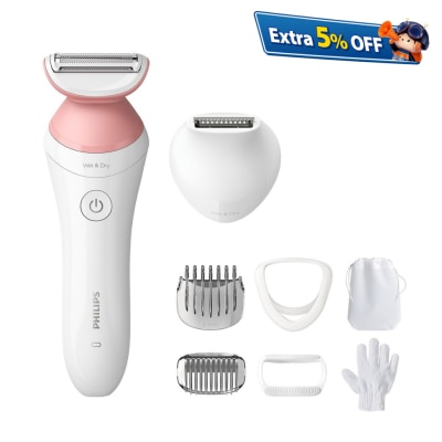 PHILIPS 飞利浦 5合1乾湿两用无线剃毛器6000系列 BRL146/00