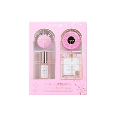 FOREO 至臻煥膚節日套裝 - BEAR迷你智能微電流​​美容儀+UFO 2 智臻迷你面膜儀