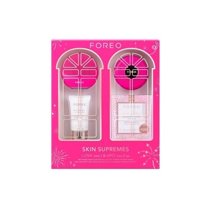 FOREO 至臻煥膚節日套裝 - 露娜LUNA™ mini 3淨透潔面儀 + UFO智臻迷你面膜儀 F1177