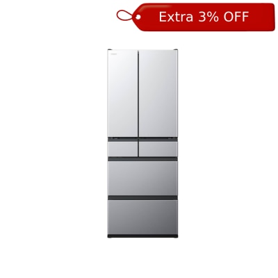 HITACHI R-KW570RH 6-Door Inverter Fridge (includes unpacking and moving service)