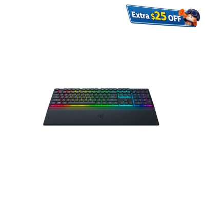 Razer 雷蛇 Ornata V3 - 机械式薄膜短轴 RGB 有线键盘