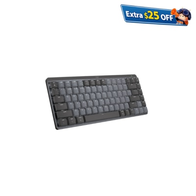 LOGITECH 羅技 MX MECHANICAL Mini for Mac 無線智能機械鍵盤 - 茶軸
