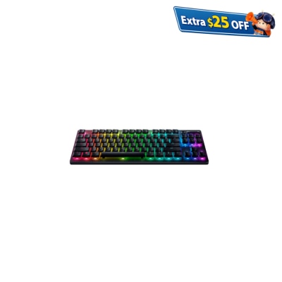 Razer 雷蛇 DeathStalker v2 Pro Tenkeyless - 超薄光學(線性)矮軸無線鍵盤