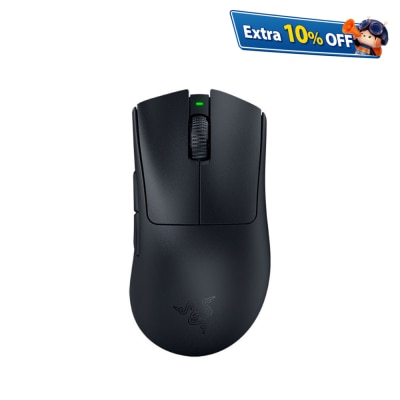 Razer 雷蛇 DeathAdder V3 Pro - 超輕量無線人體工學設計電競滑鼠