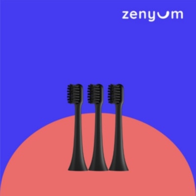 Zenyum Sonic Go 声波震动牙刷刷头 - 3件装