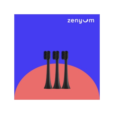 Zenyum Sonic Go 聲波震動牙刷刷頭 - 3件裝