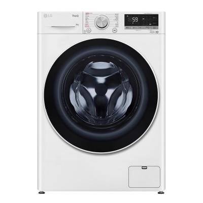 LG 乐金 FV5S90W2 Vivace 9公斤 1200 转 人工智能 前置式洗衣机