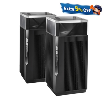 ASUS ZenWiFi Pro ET12 AiMesh AXE11000 Wi-Fi 6E System (2 pack) Router