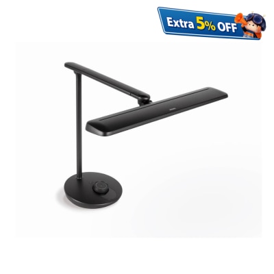 PHILIPS 66168 VDTMate Asymmetrical optical design table lamp Black