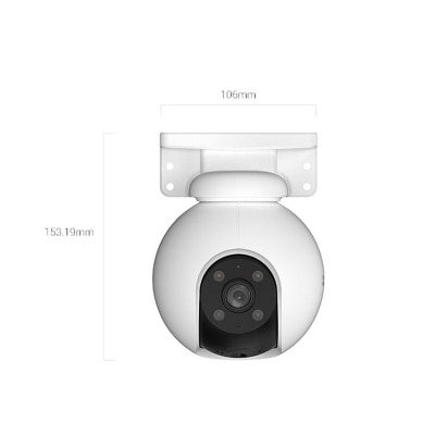 EZVIZ H8 Pro 5MP 戶外360°雲台版3K 家居鏡頭