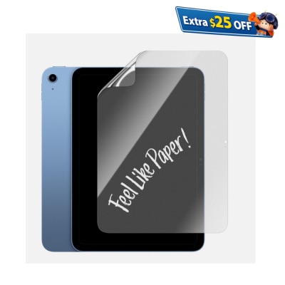 Torrii BODYFILM iPad 10.9" (第10代 2022) 纸样书写保护贴