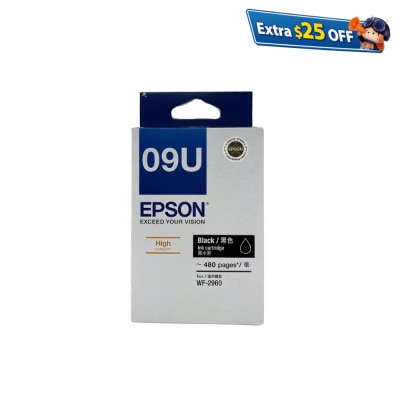 EPSON 愛普生 T09U 黑色 墨盒