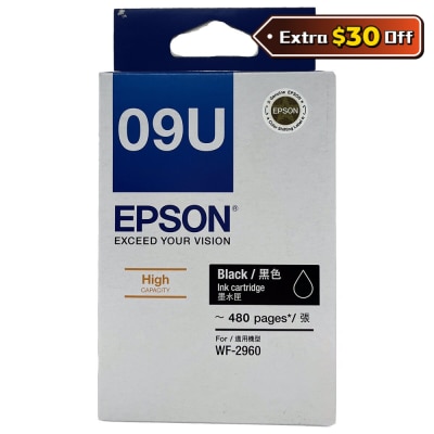 EPSON 愛普生 T09U 黑色 墨盒