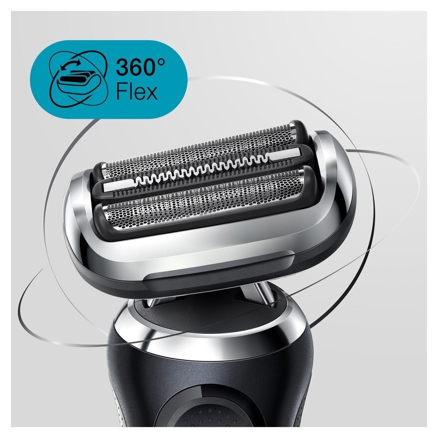 BRAUN 71-N7200cc 360 ° Flex-Series 7 smart electric shaver | Fortress