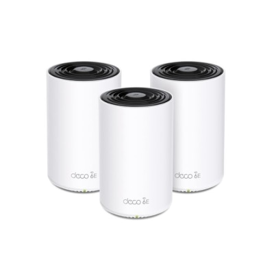 TP-Link Deco XE75 Pro(三件装) 2.5G WAN/LAN  三频AXE5400 WiFi 6E Mesh 路由器