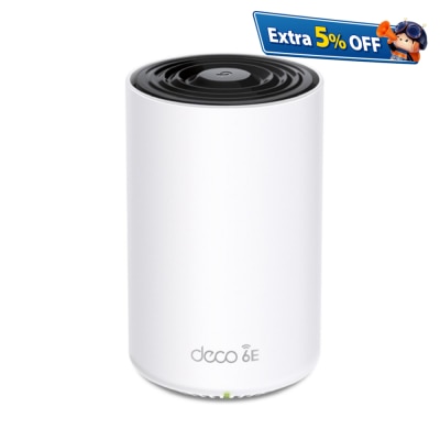 TP-Link Deco XE75AXE5400 Tri-Band WIFi 6E Mesh (1-pack) Router