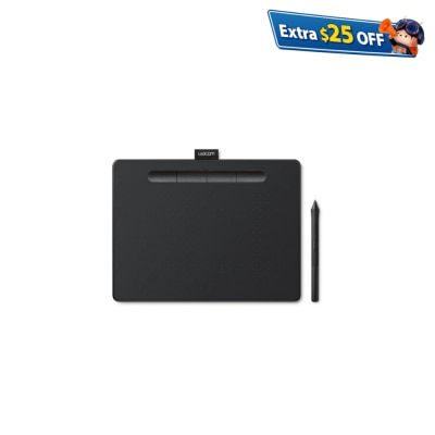 Wacom CTL-6100/K0-C Intuos M size 数位绘图板