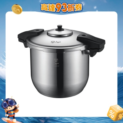 Buffalo - 24CM/4L+8L雙耳高速煲套裝