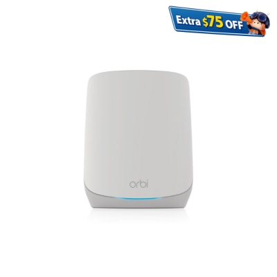NETGEAR Orbi RBK762S AX5400 WiFi 6 Mesh System - 2-pack