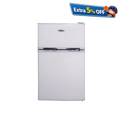 KANEDA KF-148 83L Double-Door Refrigerator (includes unpacking and moving appliance service)