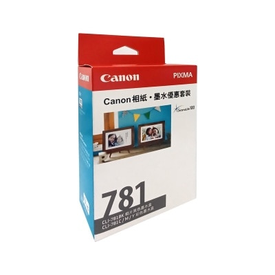 CANON CLI-781 Value Pack with PP-208 4R Photo Paper (20 sheets)