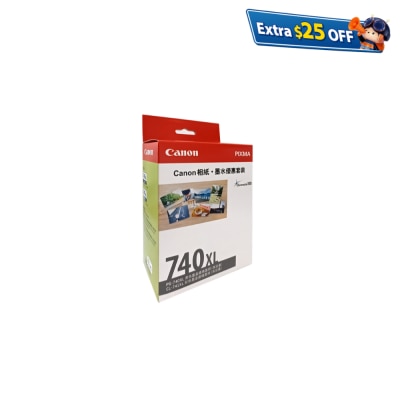 CANON PG-740XL + CL-741XL Value Pack with PP-208 4R Photo Paper (20 sheets)