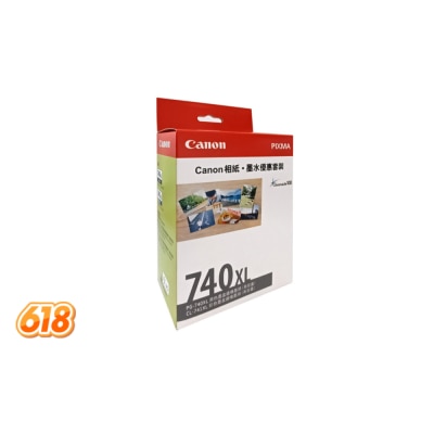 CANON 佳能 PG-740XL + CL-741XL 相紙墨水優惠套裝 連PP-208 4R相紙 (20張)