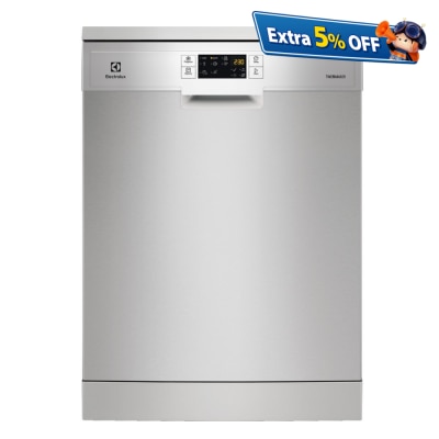 ELECTROLUX ESF9516LOX 60cm Free Standing Dishwasher with MaxiFlex