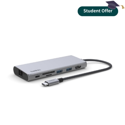 BELKIN 貝爾金 USB-C® 7 合 1 多媒體集線器 (100W)