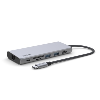 BELKIN 贝尔金 USB-C® 7 合 1 多媒体集线器 (100W)