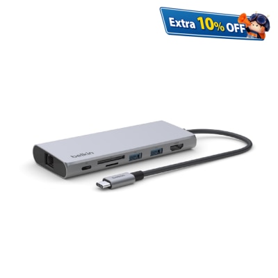 BELKIN 贝尔金 USB-C® 7 合 1 多媒体集线器 (100W)